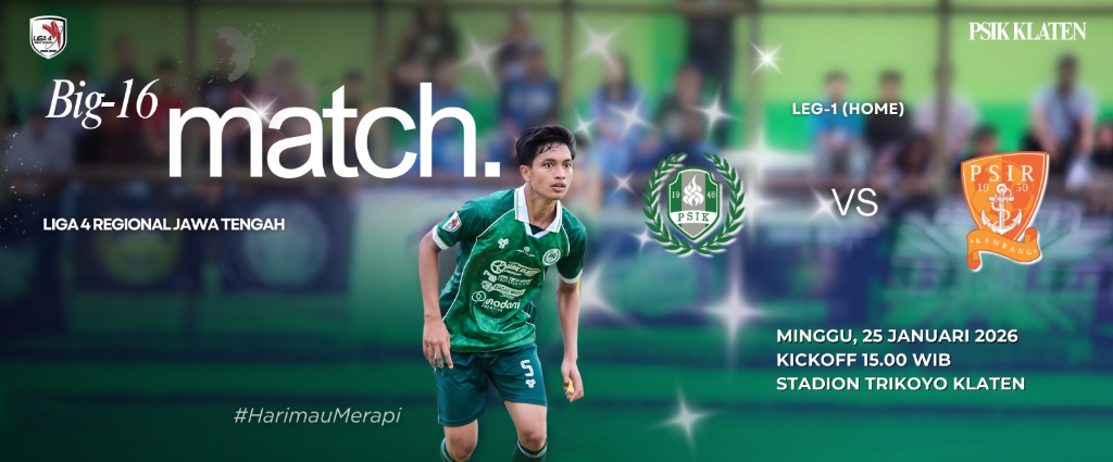 PSIK Klaten vs PSIR Rembang - Tikethub
